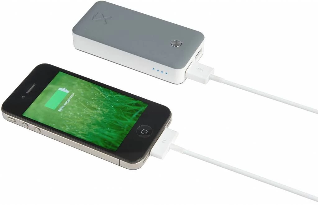 Xtorm Xtorm LED Powerbank Air 6000 MAh - Antraciet - Afbeelding 3