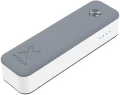 Xtorm Xtorm LED Powerbank Move 2600 MAh - Antraciet