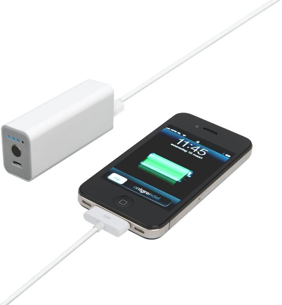 Xtorm Xtorm LED Powerbank Pocket 2600 MAh - White - Afbeelding 3