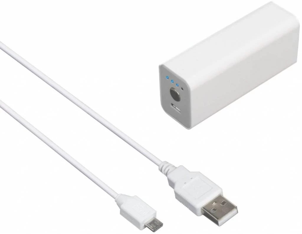 Xtorm Xtorm LED Powerbank Pocket 2600 MAh - White